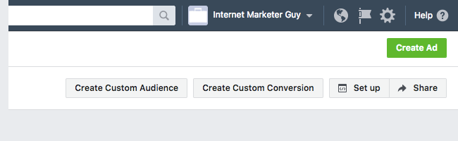 Facebook Pixel - Events Manager - Create Custom Conversion Button